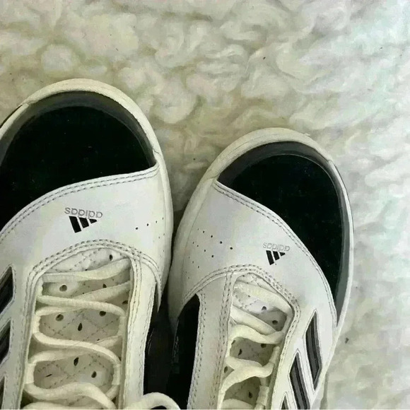 Adidas CLJ 657001 Black White Lace Up Athletic Sneakers - Picture 3 of 8